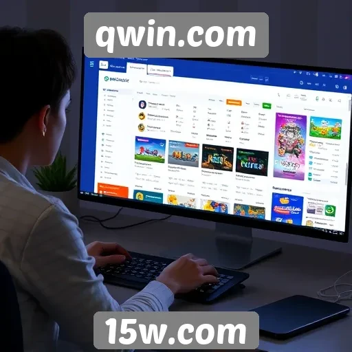explorando a experiência de usuário em qwin.com