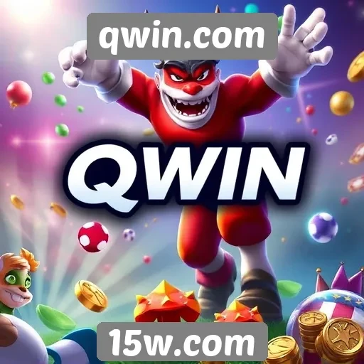 Variedade de jogos disponíveis no qwin.com